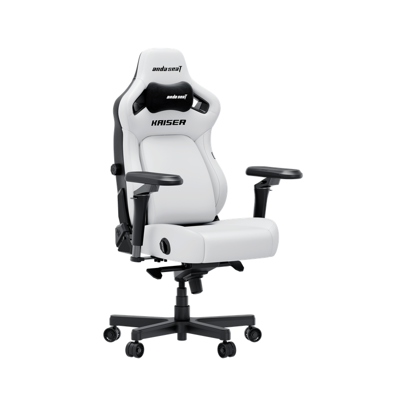 Крісло геймерське ігрове Anda Seat Kaiser 4 V2 Size XL White PVC