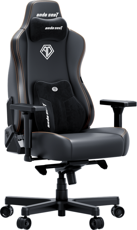 Крісло ігрове Anda Seat Kaiser 3E Black PVC Size XL