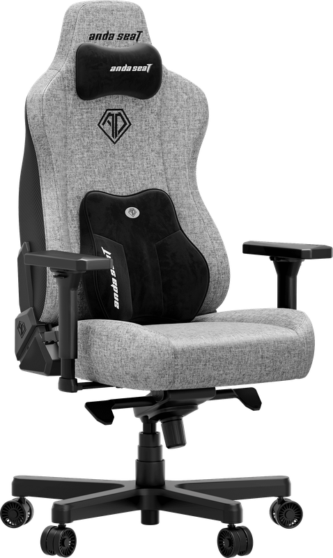 Крісло ігрове Anda Seat Kaiser 3E Grey Fabric Size XL