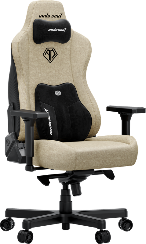 Крісло ігрове Anda Seat Kaiser 3E XL Beige Fabric