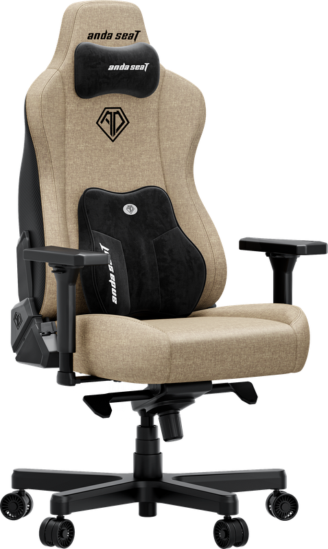 Крісло ігрове Anda Seat Kaiser 3E XL Dark Beige Fabric