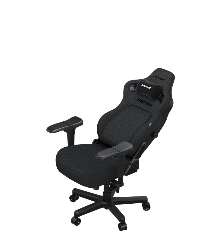 Крісло ігрове Anda Seat Kaiser 4 Dark Grey Fabric Size XL