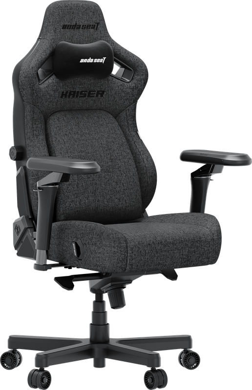 Крісло ігрове Anda Seat Kaiser 4 V2 Size XL Dark Gray Fabric
