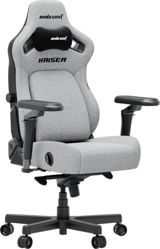 Крісло ігрове Anda Seat Kaiser 4 V2 Size XL Gray Fabric