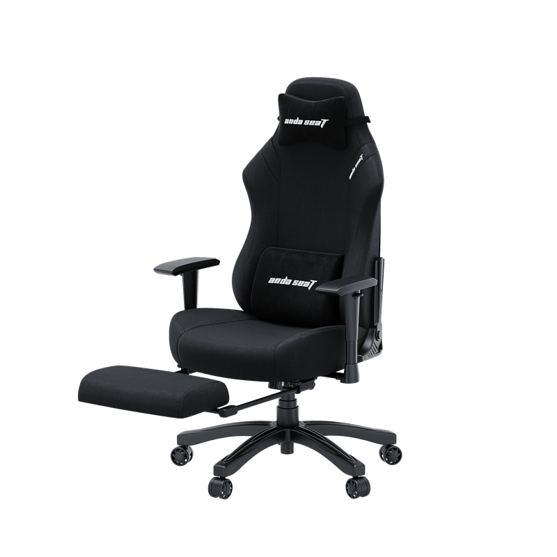 Крісло ігрове Anda Seat Luna Pro Black Fabric Size L