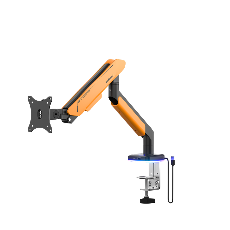 Настільне кріплення для монітора Anda Seat Stealth Pro II RGB 17’’-42’’ Orange
