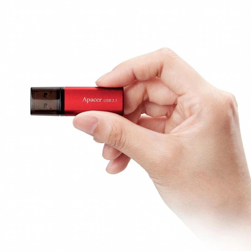 Флеш-накопичувач Apacer USB 3.2 Gen 1 AH25B 128Gb Red — фото 4