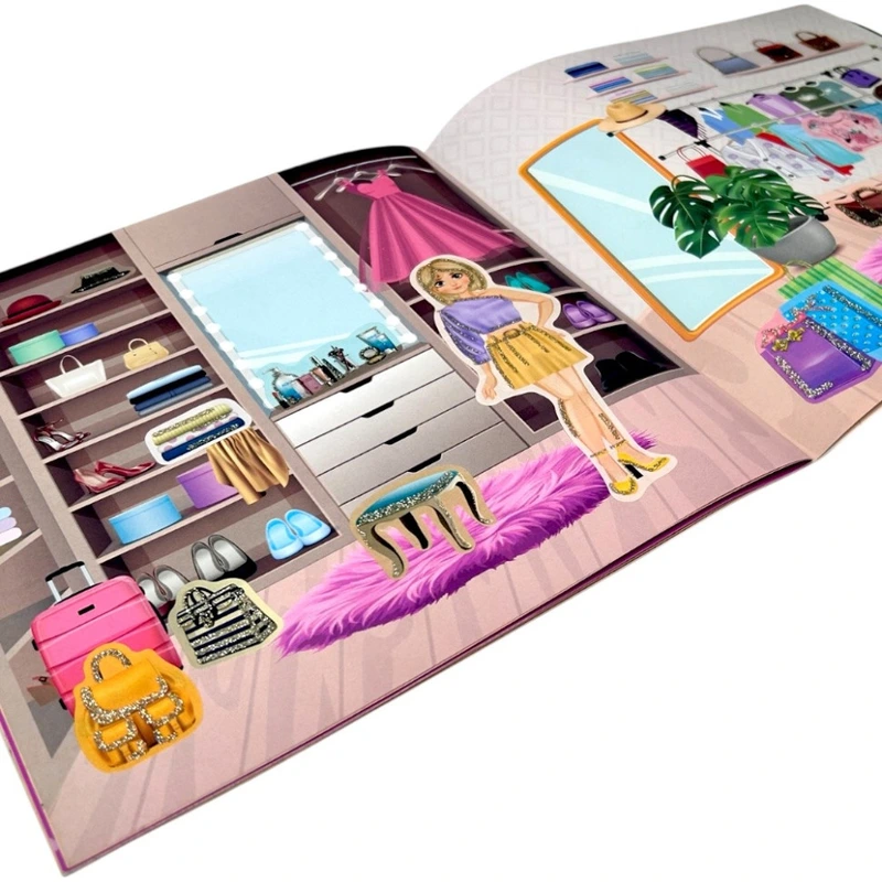 Дитяча книжечка з наклейками "Sweet Home" РМ-87-01