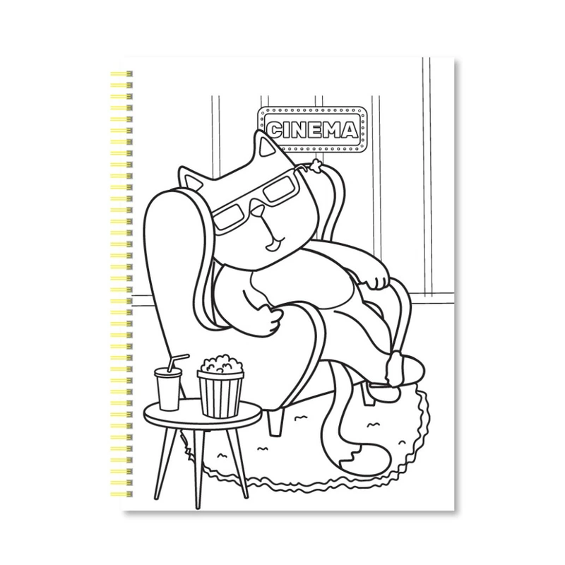 Дитяча розмальовка з олівцями "Coloring fun" НТ-39-03, 24 аркуши