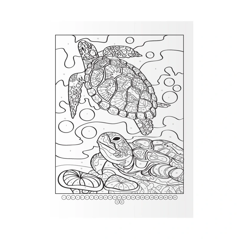 Розмальовка антистрес "Relax color book 4 в 1" РМ-80-03, 32 сторінки