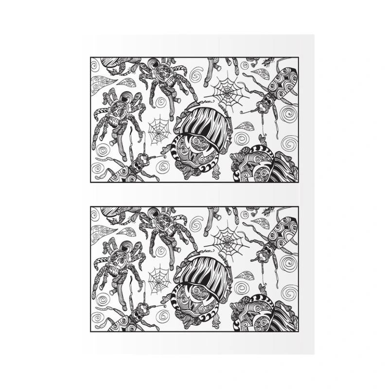 Розмальовка антистрес "Relax color book 4 в 1" РМ-80-04, 32 сторінки