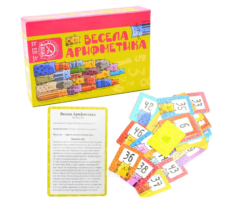 Настільна гра Весела арифметика Arial 910923 для компанії
