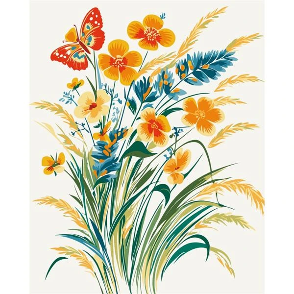 Картина за номерами ArtCraft Палітра літа 40х50 см (13148-AC)