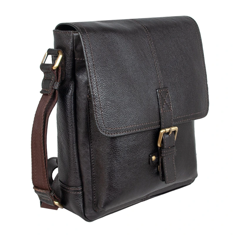 Сумка чоловіча Ashwood Benjamin Brown (Коричневий)