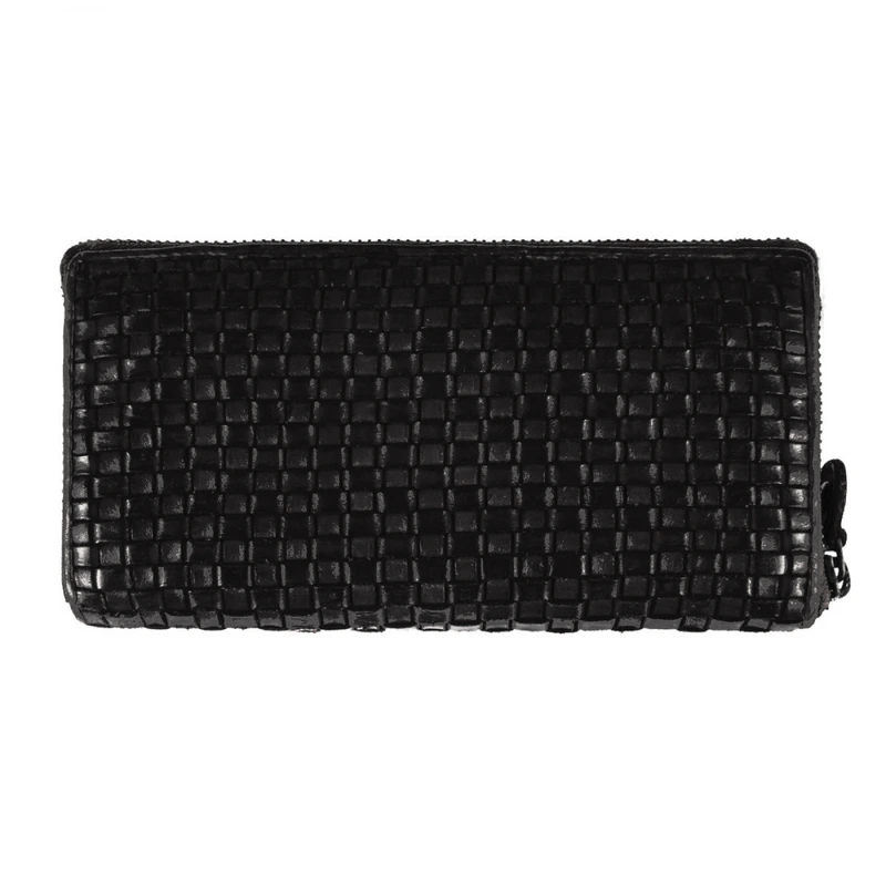 Вінтажний гаманець жіночий Ashwood D81 Black (Чорний)