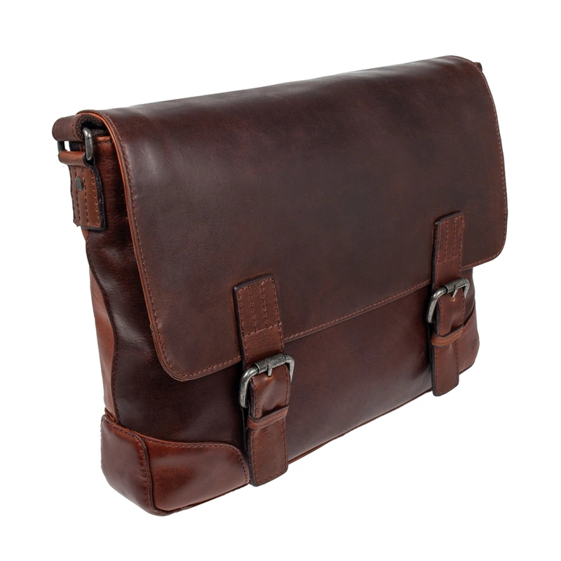 Сумка чоловіча Ashwood Oscar Tan (Коричневий)