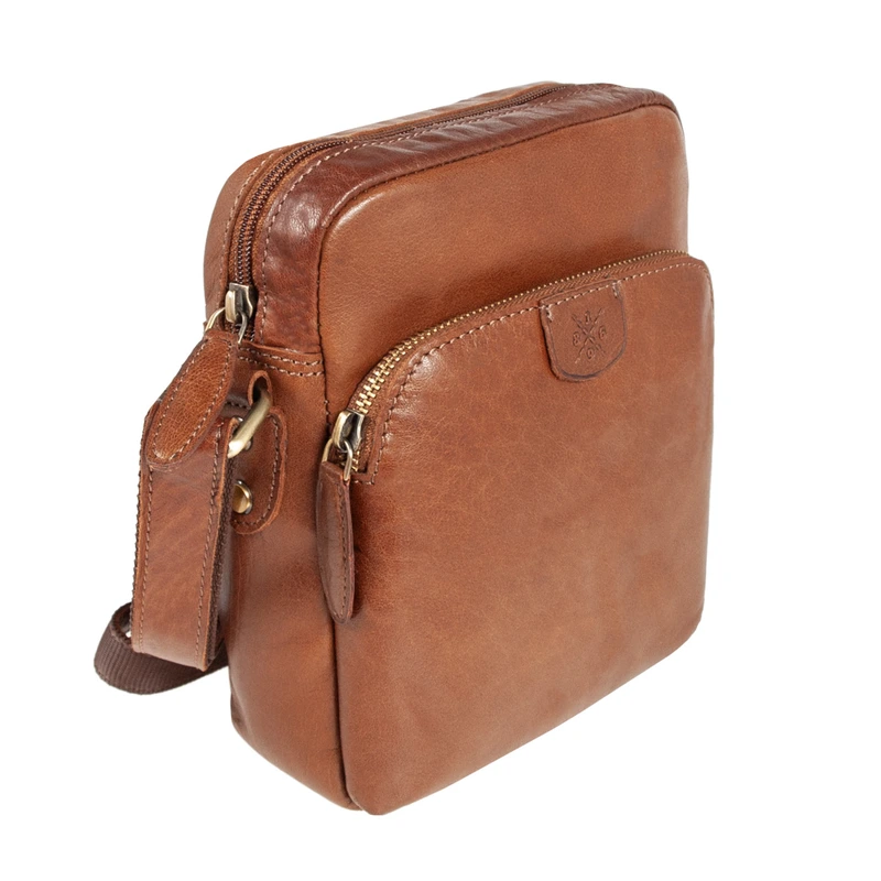 Сумка чоловіча Ashwood T79 Honey (Коричневий)