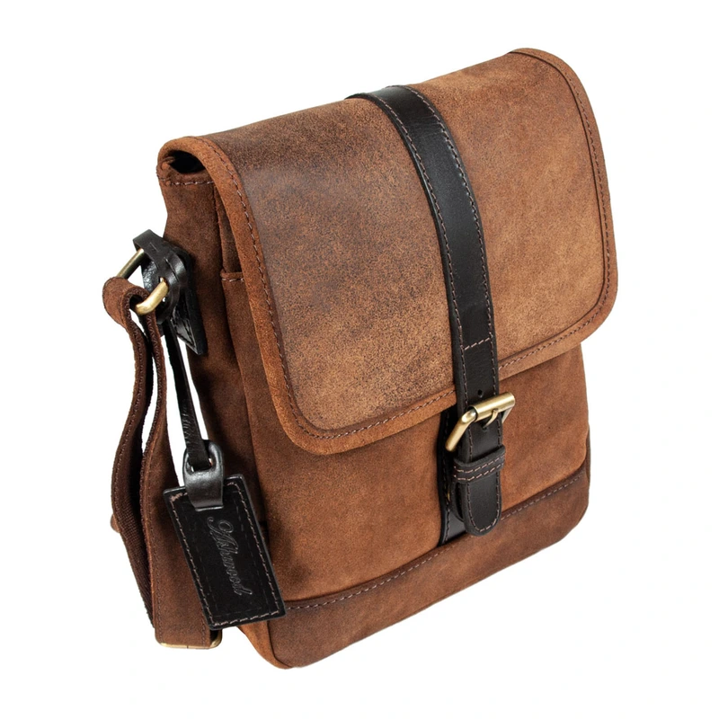 Сумка чоловіча Ashwood TOBY BRN