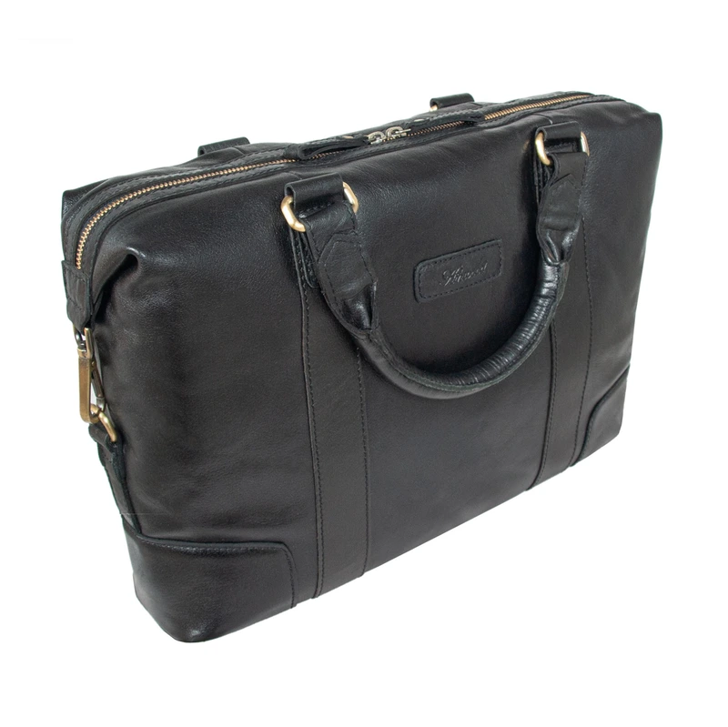 Cумка чоловіча для ноутбука 15 Ashwood G34 Black (Чорний)