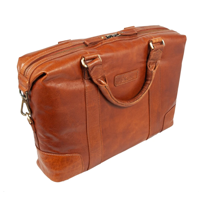 Cумка чоловіча для ноутбука 15 Ashwood G34 Honey (Рудий)