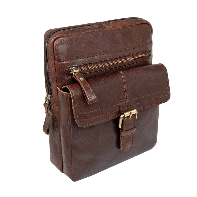 Cумка чоловіча Ashwood G33 BRANDY