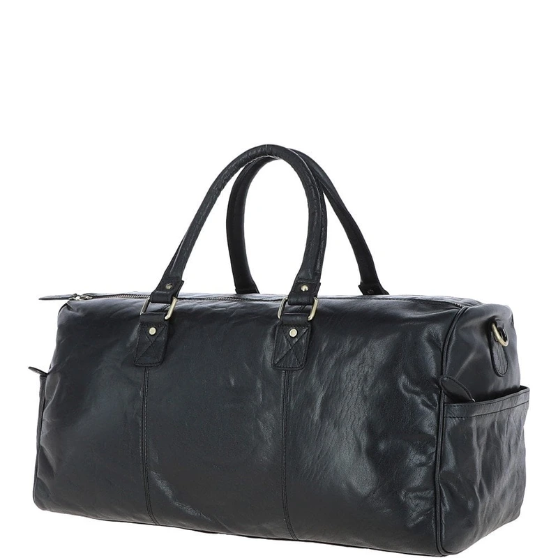 Чоловіча дорожня сумка Ashwood G30 (Black)