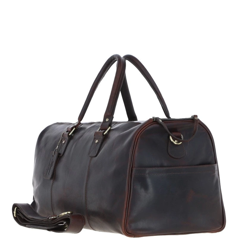 Чоловіча дорожня сумка Ashwood K48 (Brown)
