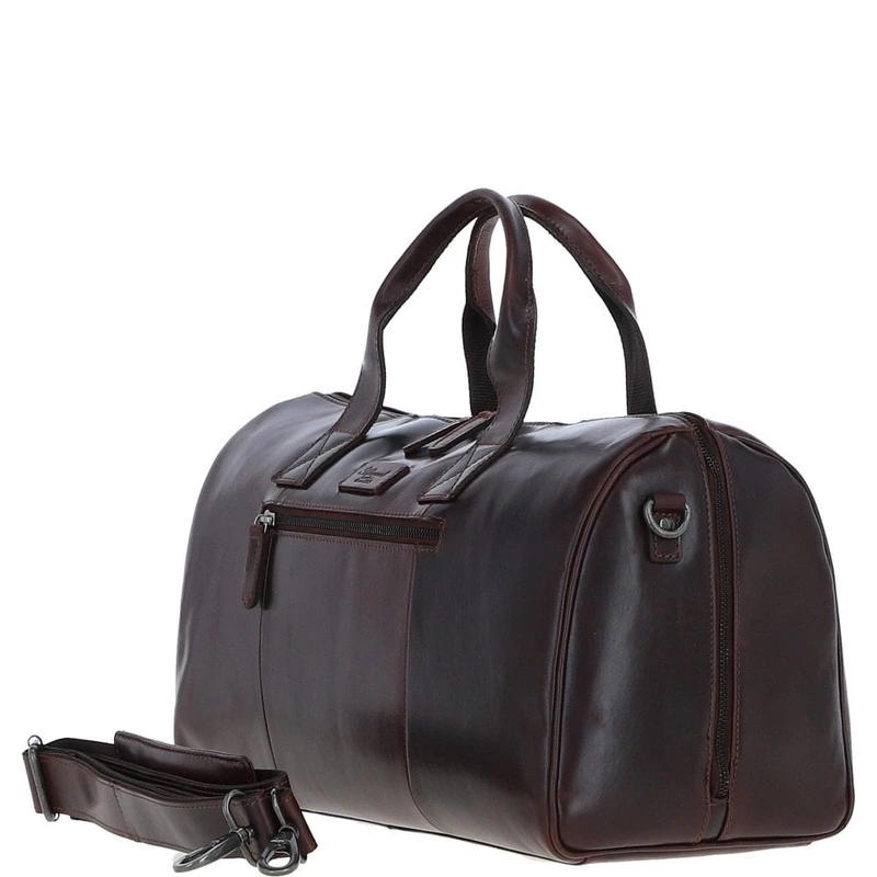 Чоловіча дорожня сумка Ashwood P68 (Brandy)