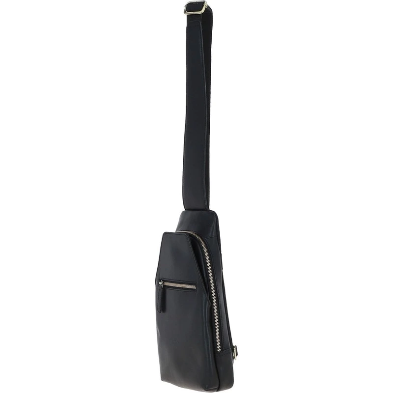 Cумка нагрудна Ashwood K43 Black (Чорний)