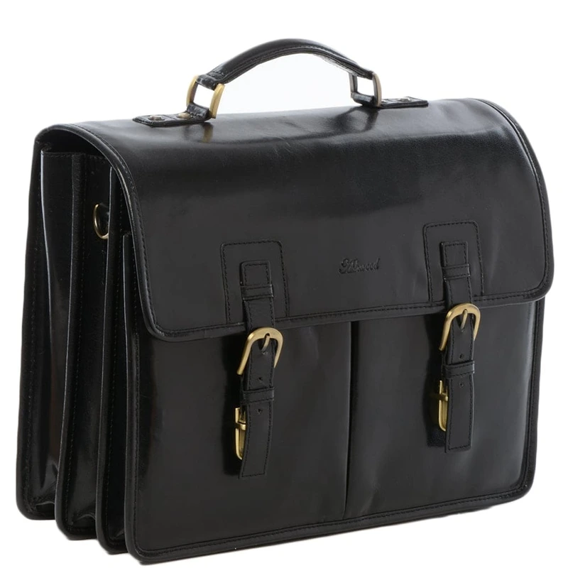 Портфель Ashwood Gareth Briefcase Black (Чорний)