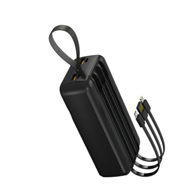 Портативний зарядний пристрій (Повербанк) Aspor A317 Fast Charge 30000mAh- чорний