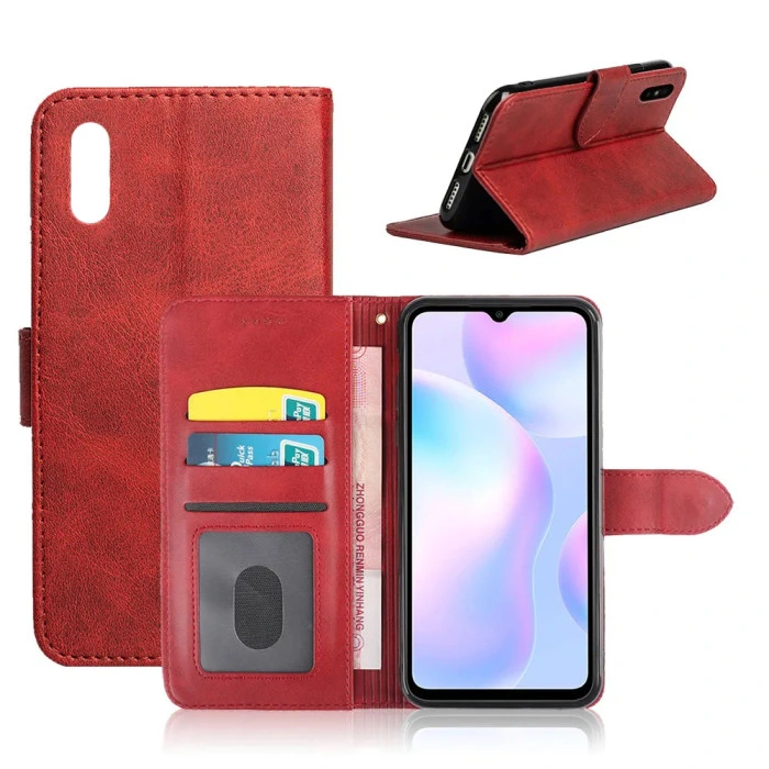 Чохол книжка Aspor Wallet Case для Xiaomi Redmi Note 13 5G- червоний