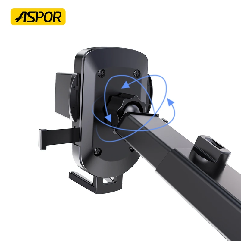 Автомобільний тримач Aspor A570- чорний