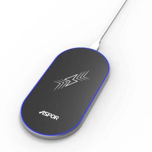 Бездротовий зарядний пристрій Aspor Wireless Charger A522 (5V/2A)- чорний