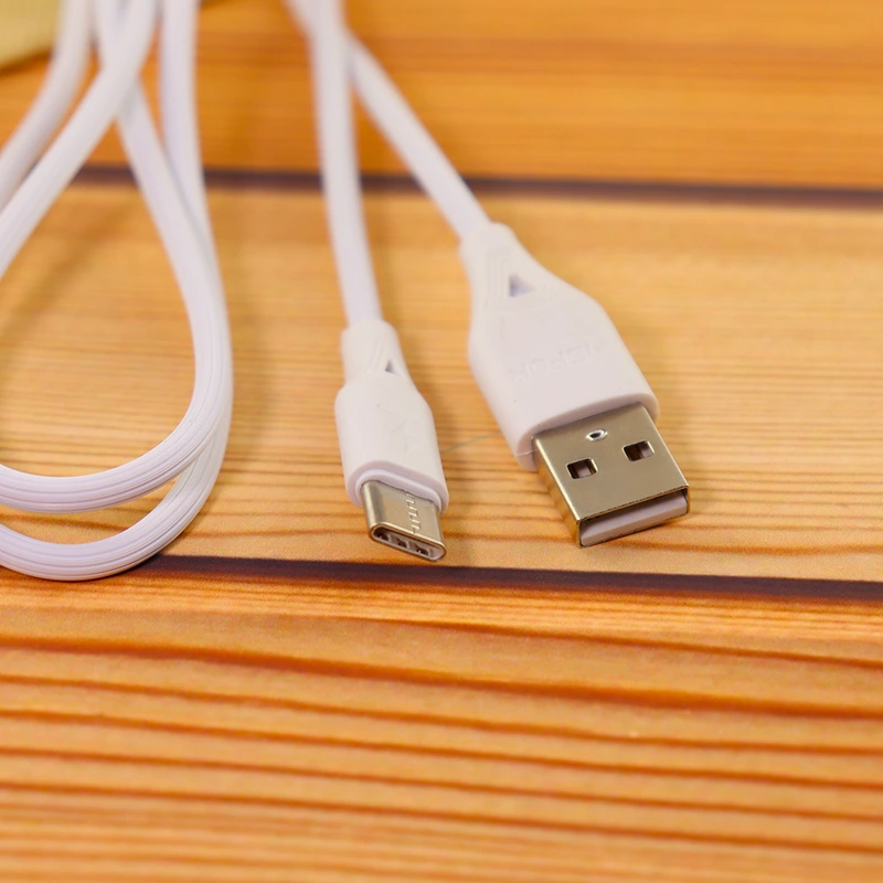 Кабель Aspor AC-07 USB – Type-C 2.4A/1м- білий