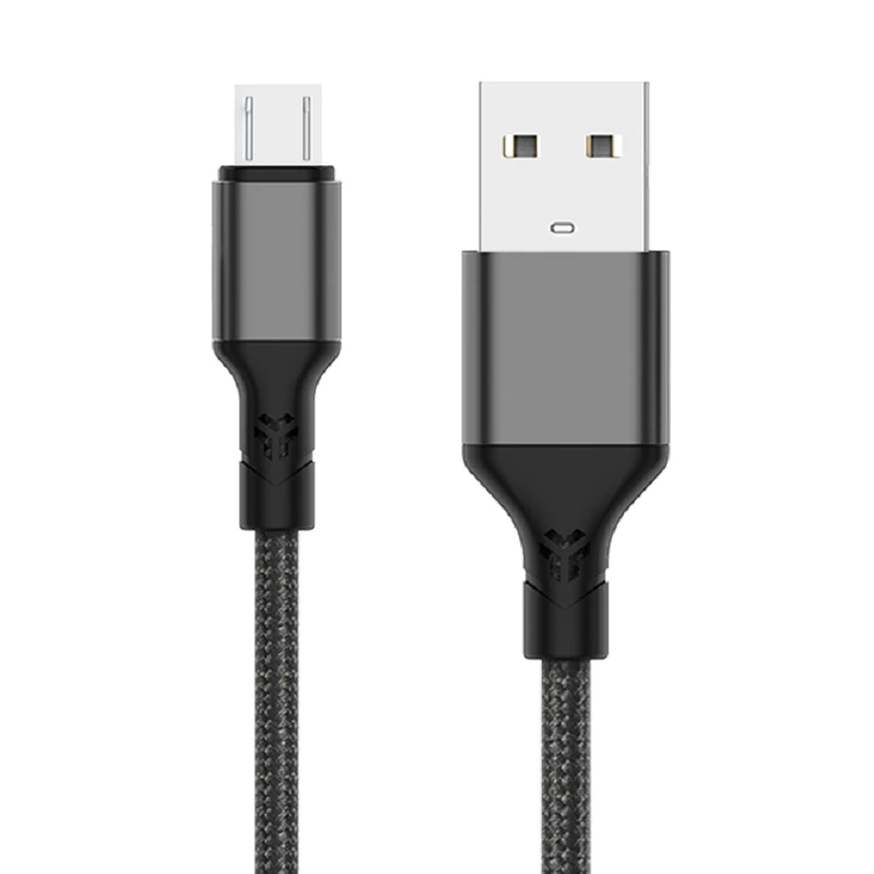 Кабель Aspor AC-25 Micro 3.1A/1м- чорний