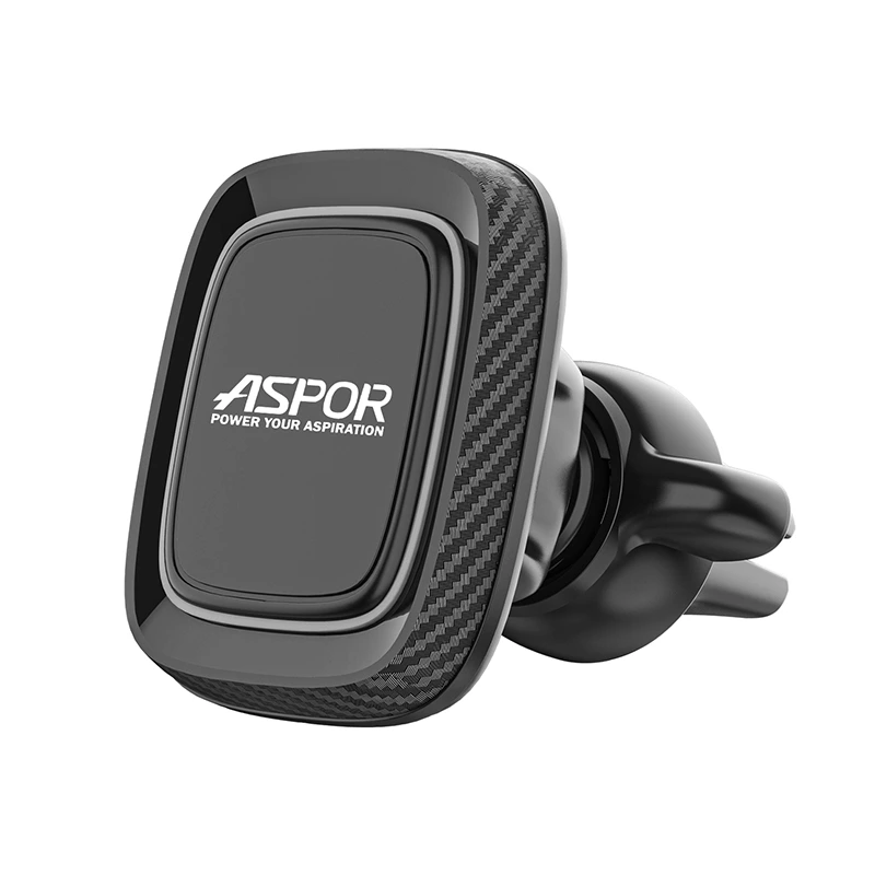 Магнітний автотримач Aspor J8 Air Vent- чорний