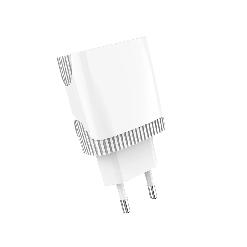 Мережевий зарядний пристрій Aspor A813 (3USB/3.4A) + USB кабель Type-C- білий