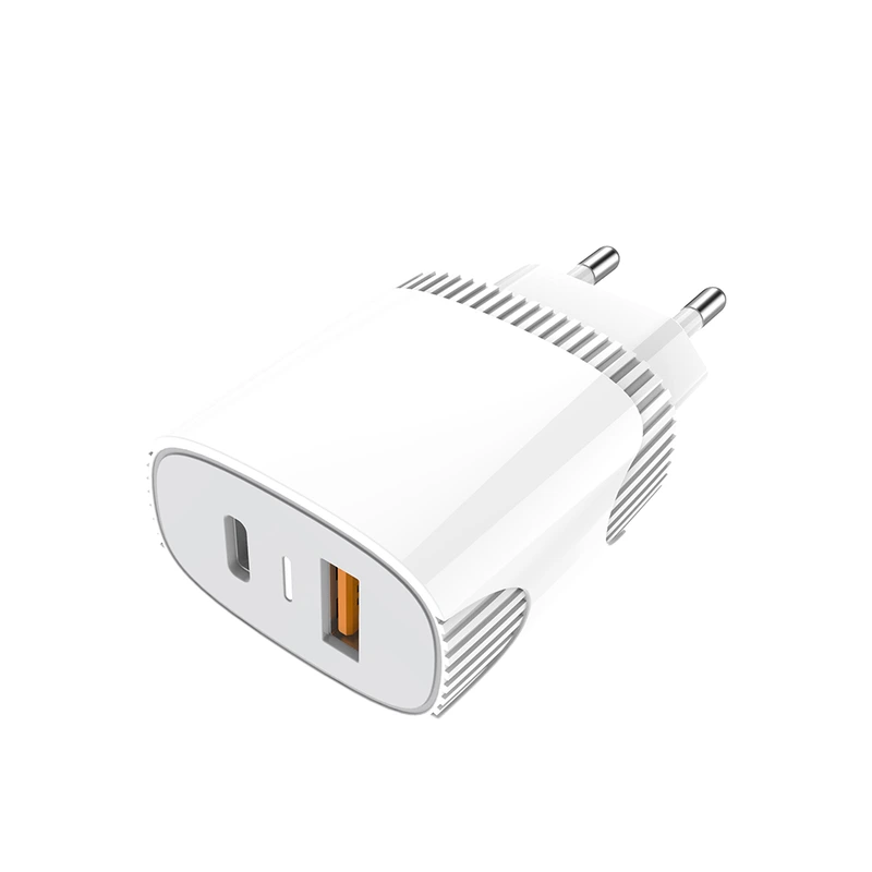 Мережевий зарядний пристрій Aspor A816 PD 20W + QC Fast Charger- білий