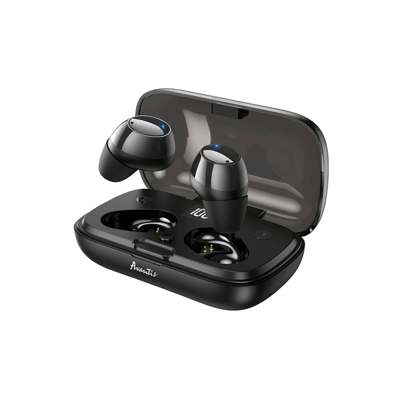 Bluetooth навушники Avantis A470 TWS- чорний