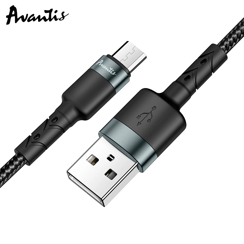 Кабель Avantis AC-46m USB – Micro- чорний