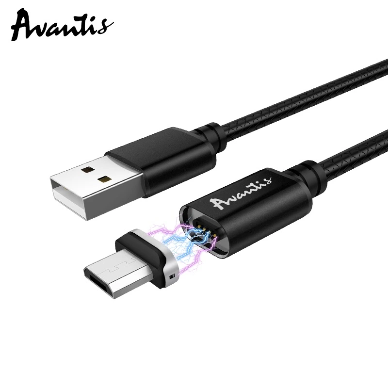 Кабель Avantis AC-95m MagJet USB – Micro- чорний
