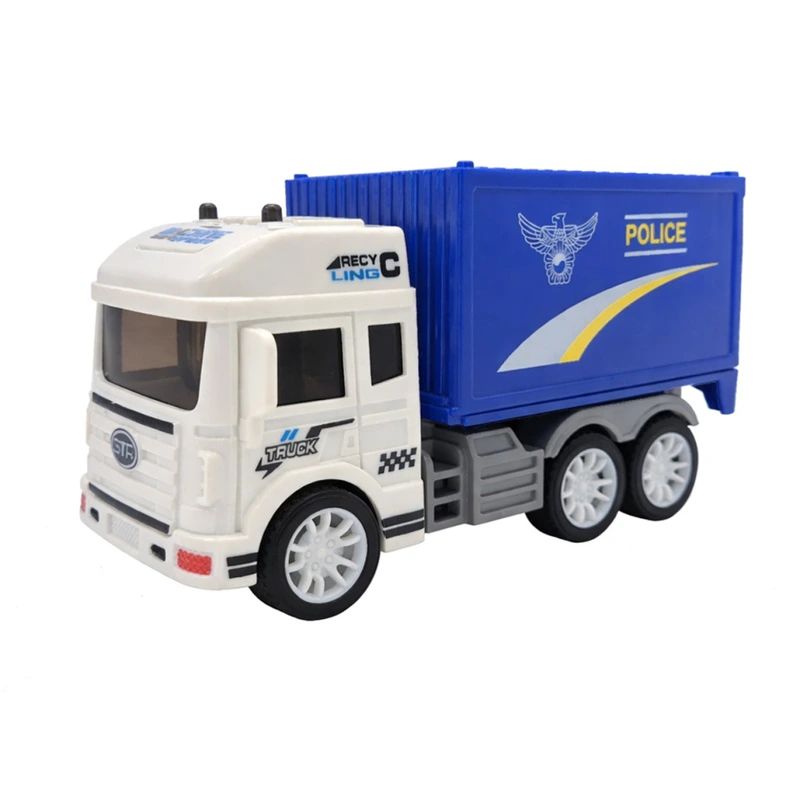 Детская игровая машинка Полиция АВТОПРОМ AP7473(Blue3) пластик