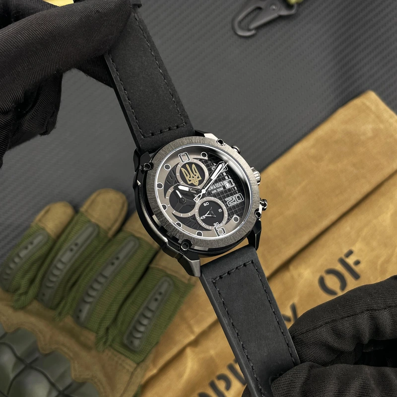 Awarder 016 Тризуб золото All Black