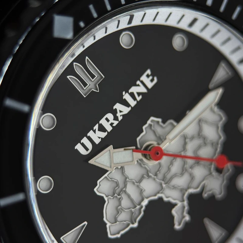 Годинник наручний Awarder 031 Ukraine Black — фото 6