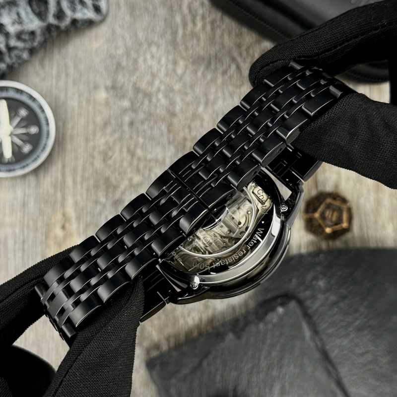 Годинник наручний Awarder 043-1 Де би не був All Black Steel Miyota
