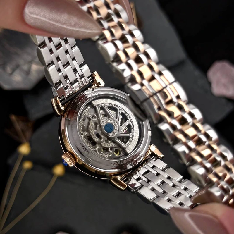 Годинник наручний Awarder 047 Silver-Gold-Blue