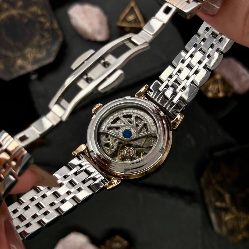 Годинник наручний Awarder 047 Silver-Gold-Green
