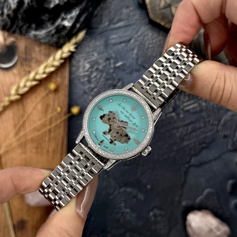Годинник наручний Awarder 049 Silver-Blue