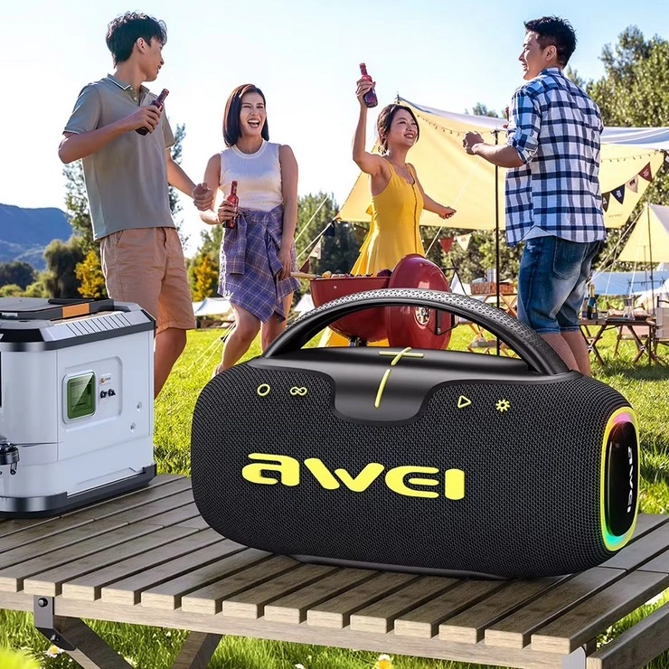 Bluetooth колонка Awei KA28 (50W)- чорний